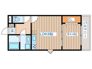 オンフルール柏木の物件間取画像